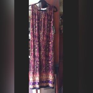 NWT Pretty Pink Brand Maxi Dress